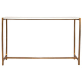 Affinity - Marble Console Table - White