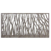 Amadahy - Metal Wall Art - Pearl Silver