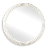 Akiko - Round Mirror - White