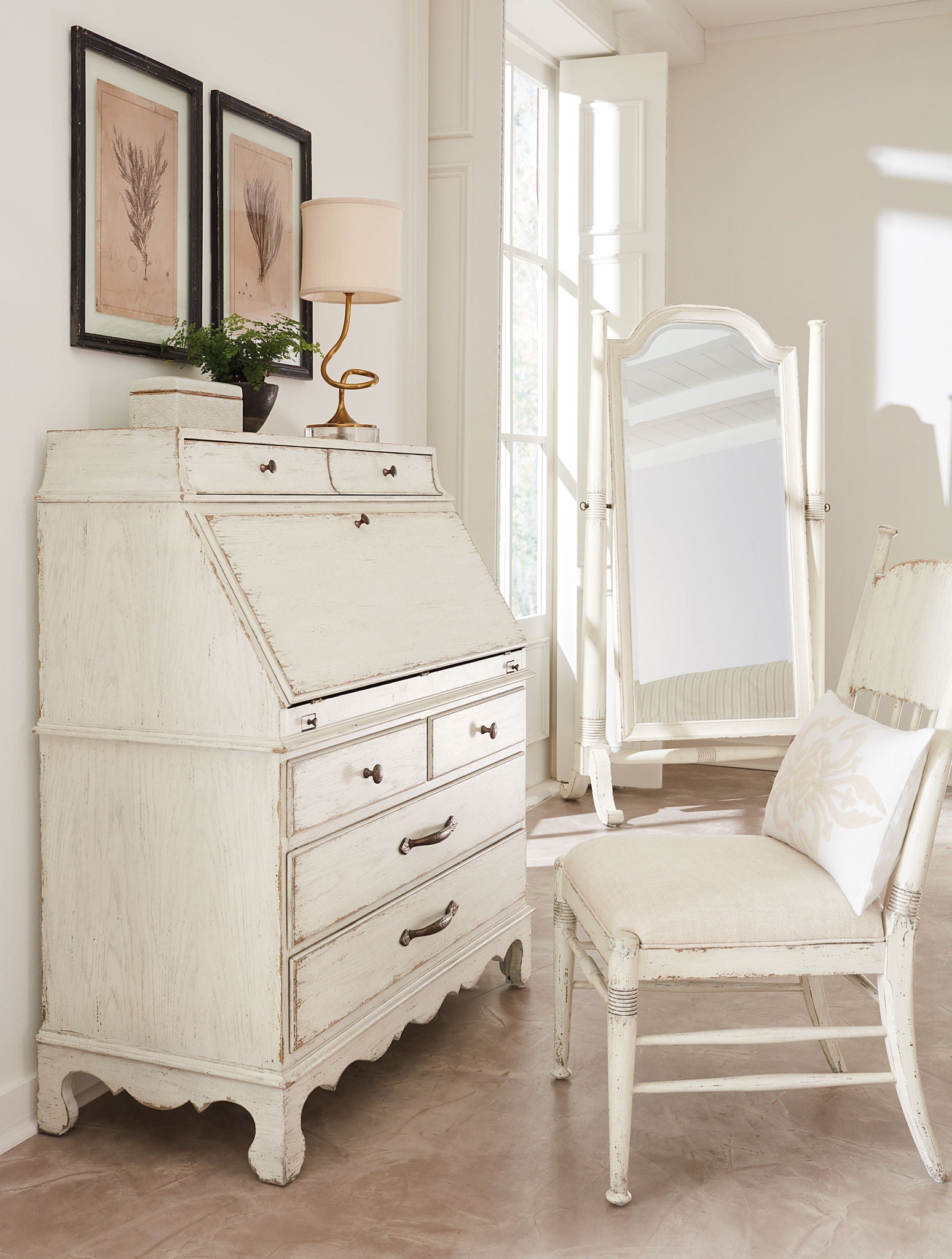Americana - Upholstered Seat Side Chair (Set of 2)