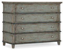 Alfresco - Costiere Chest - Light Blue / Light Brown