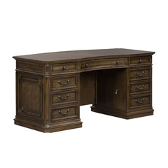 Amelia - 5 Piece Home Office Jr Executive Set - Antique Toffee