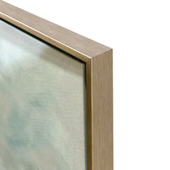 Alternative I - 36" x 48" Painting Art by Buddy Whitlock - Blue / Pearl Silver