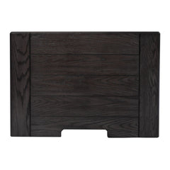 Allyson Park - 2 Drawer Nightstand With Charging Station - Wirebrushed White / Charcoal