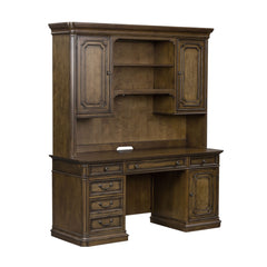 Amelia - Jr Executive Credenza Set - Antique Toffee