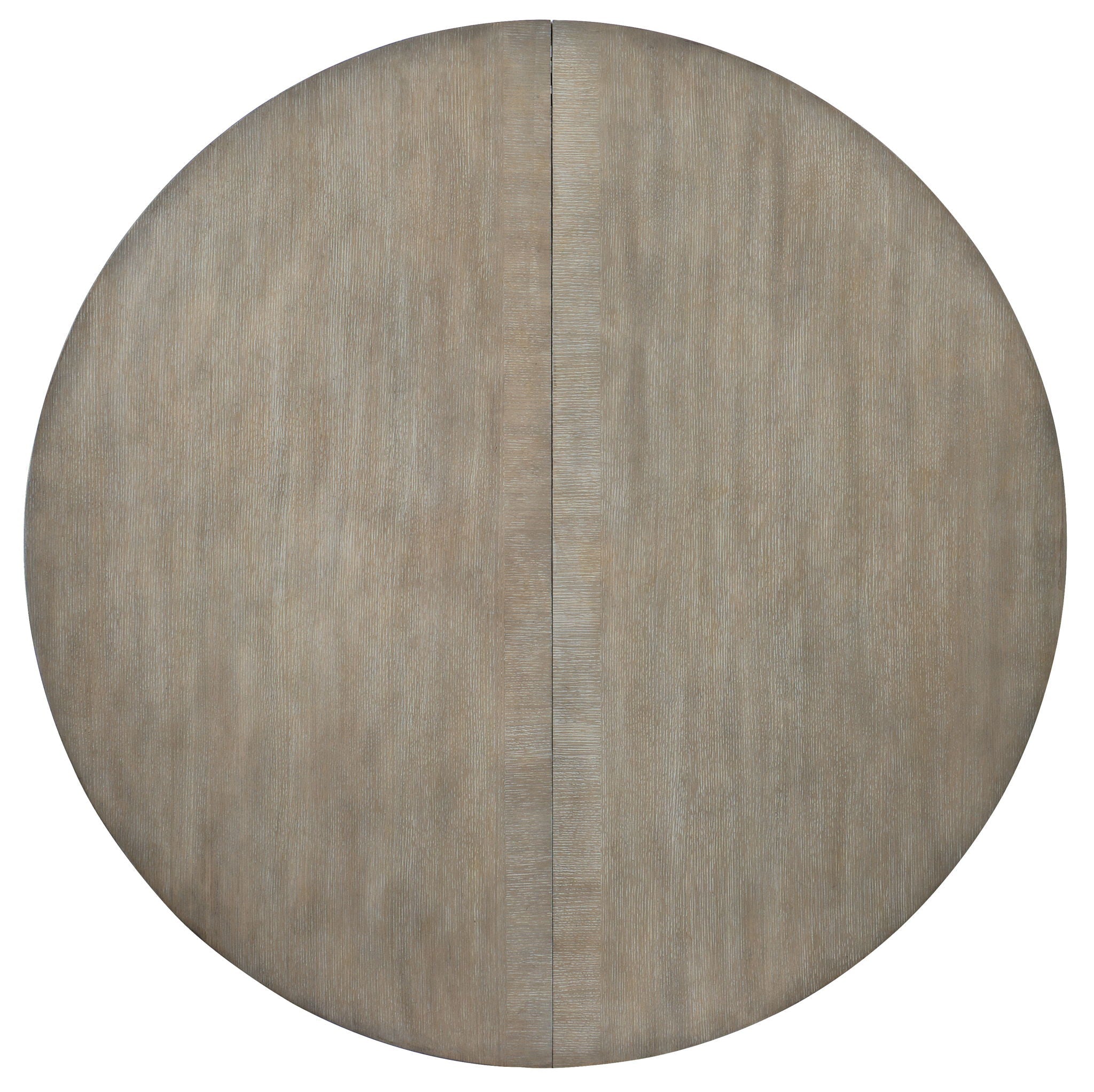 Affinity - 48" Round Pedestal Dining Table With 1-18" Leaf - Dark Gray