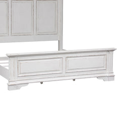 Abbey Park - King Panel Footboard - Antique White