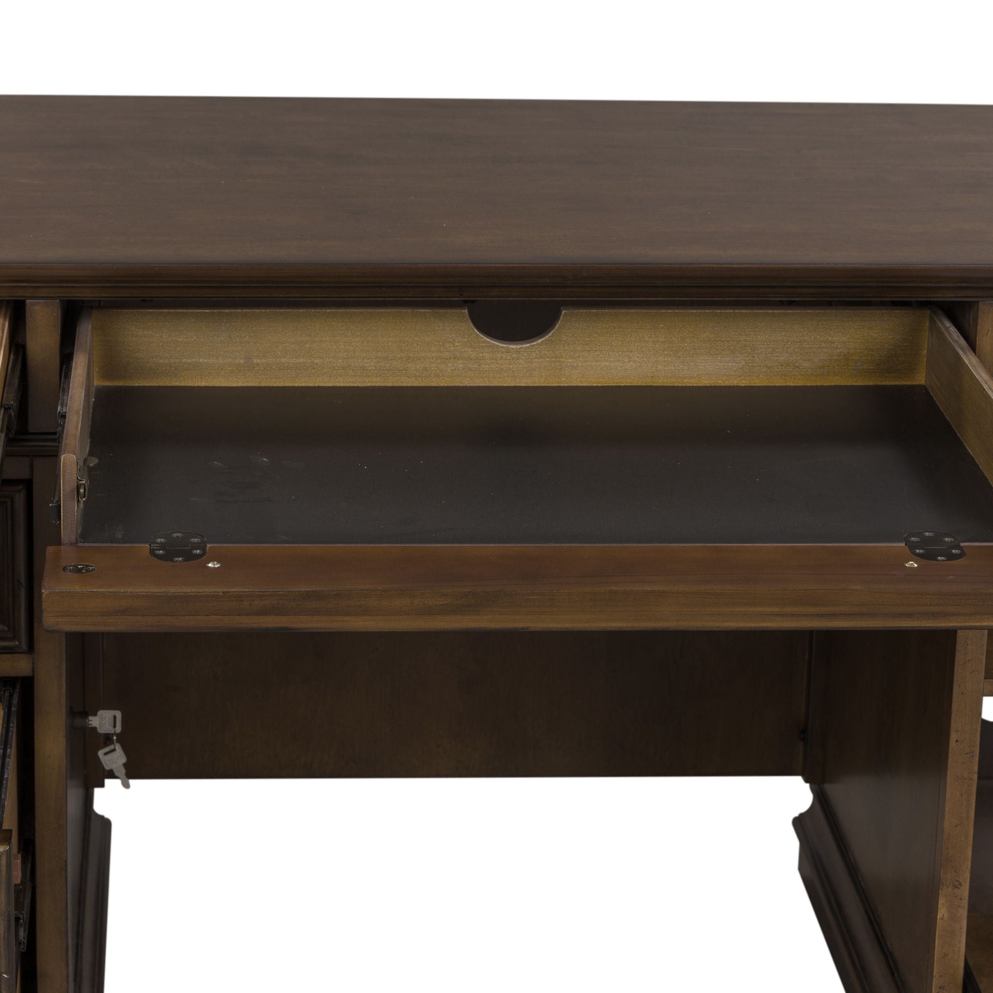 Amelia - Jr Executive Credenza Base - Antique Toffee
