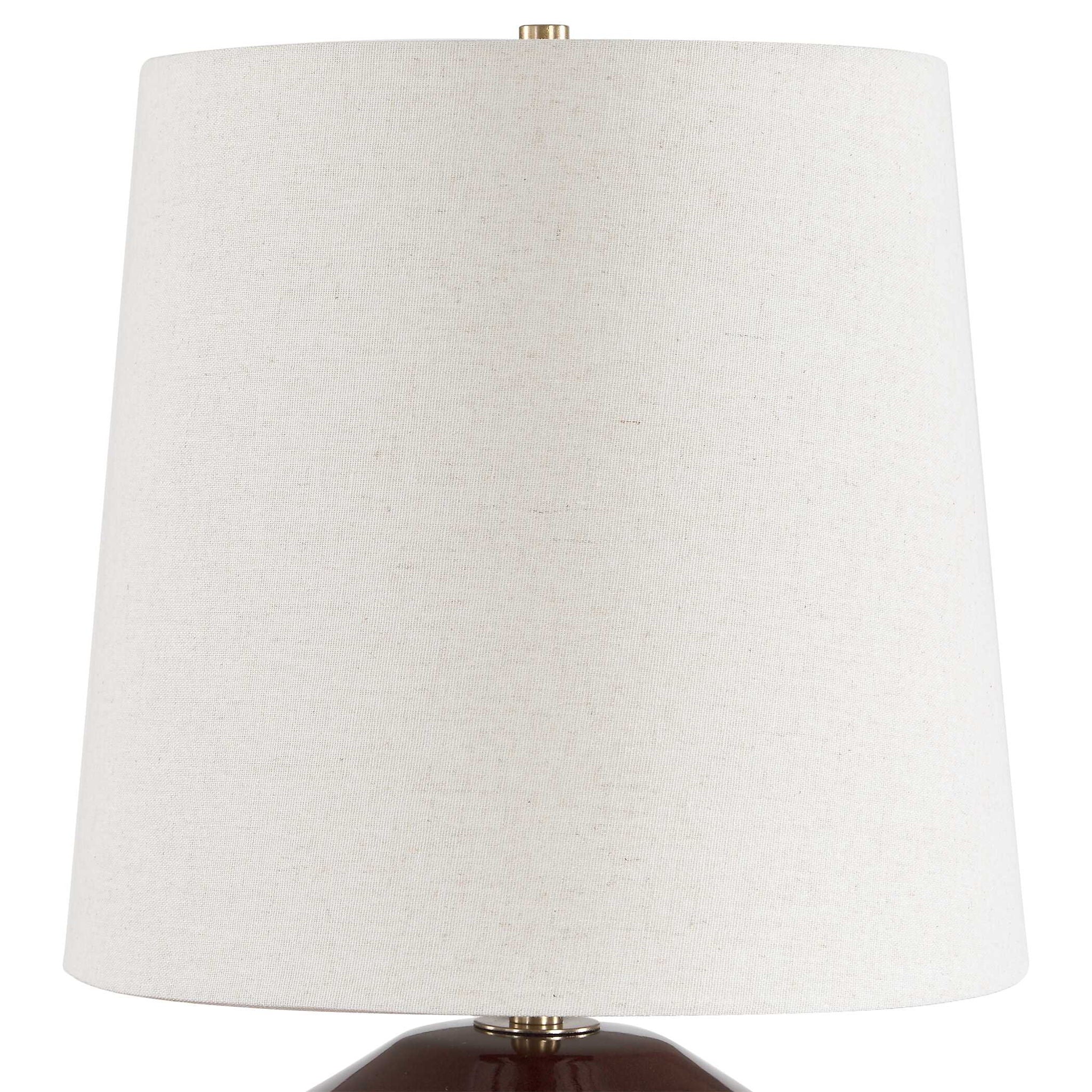 Allemand - Glaze Table Lamp - Ruby Red