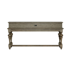 Americana Farmhouse - Console Bar Table - Dusty Taupe