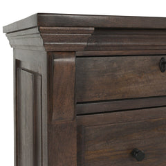Adelaide - Wood 9 Drawer Dresser - Cocoa Brown