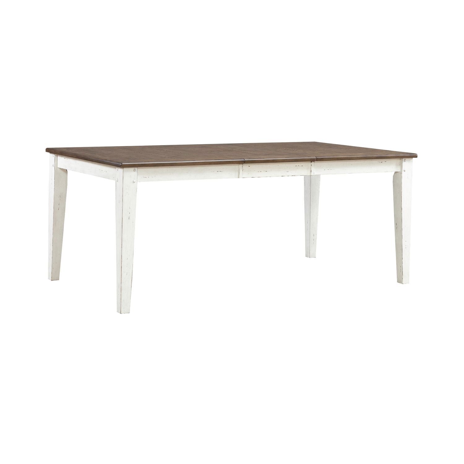 Al Fresco - Rectangular Leg Table - Graphite & Whitestone