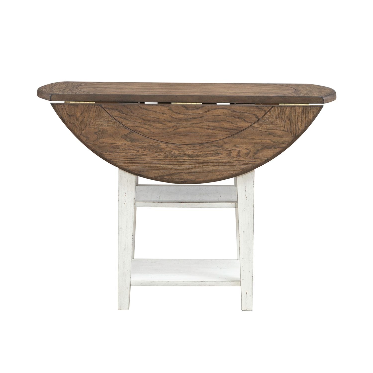 Al Fresco - Drop Leaf Table - Graphite & Whitestone