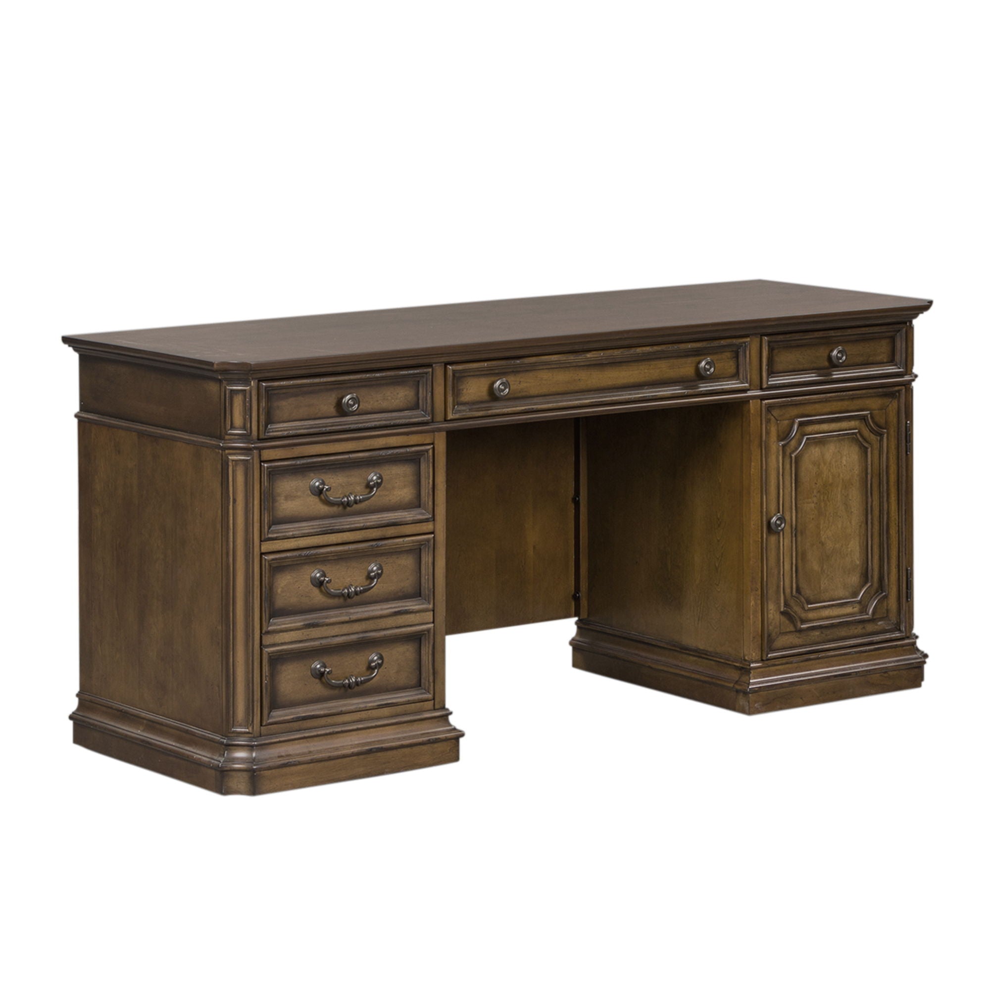 Amelia - Jr Executive Credenza Base - Antique Toffee
