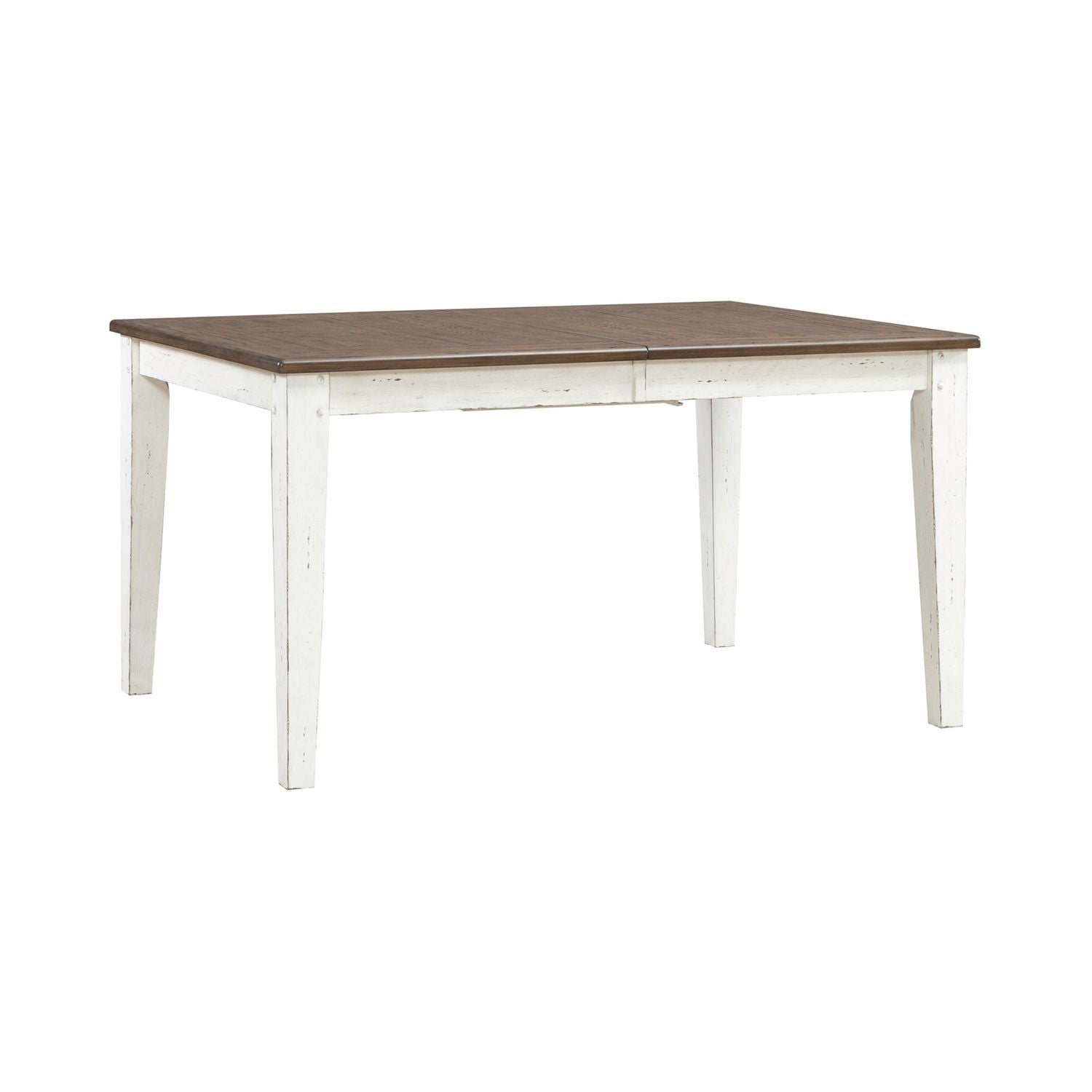 Al Fresco - Rectangular Leg Table - Graphite & Whitestone