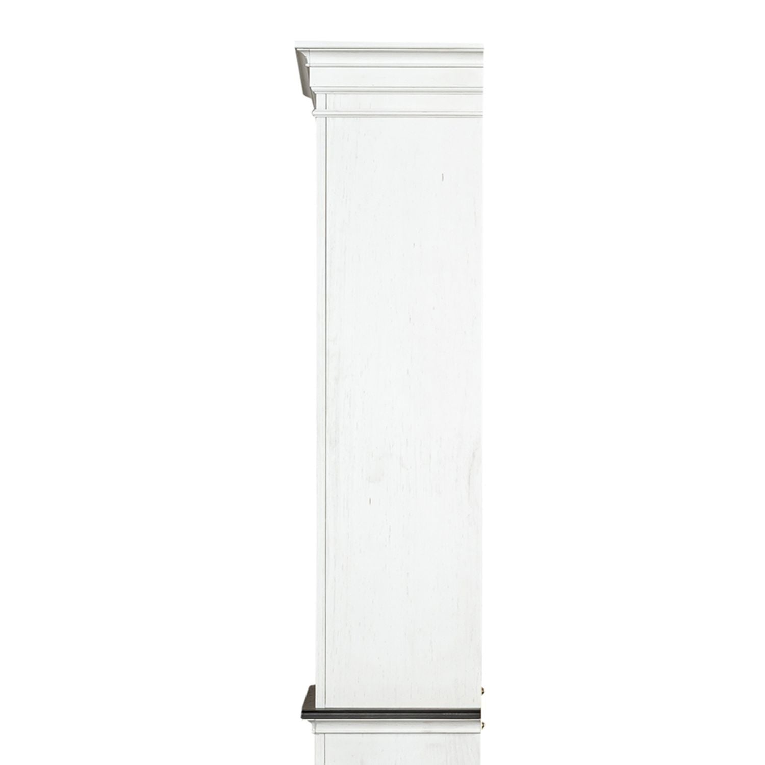 Allyson Park - Right Pier Top - Wirebrushed White / Charcoal