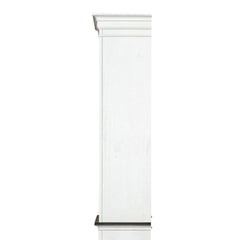 Allyson Park - Right Pier Top - Wirebrushed White / Charcoal