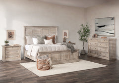 Adelaide - 9 Drawer Dresser - Natural Cream Wash