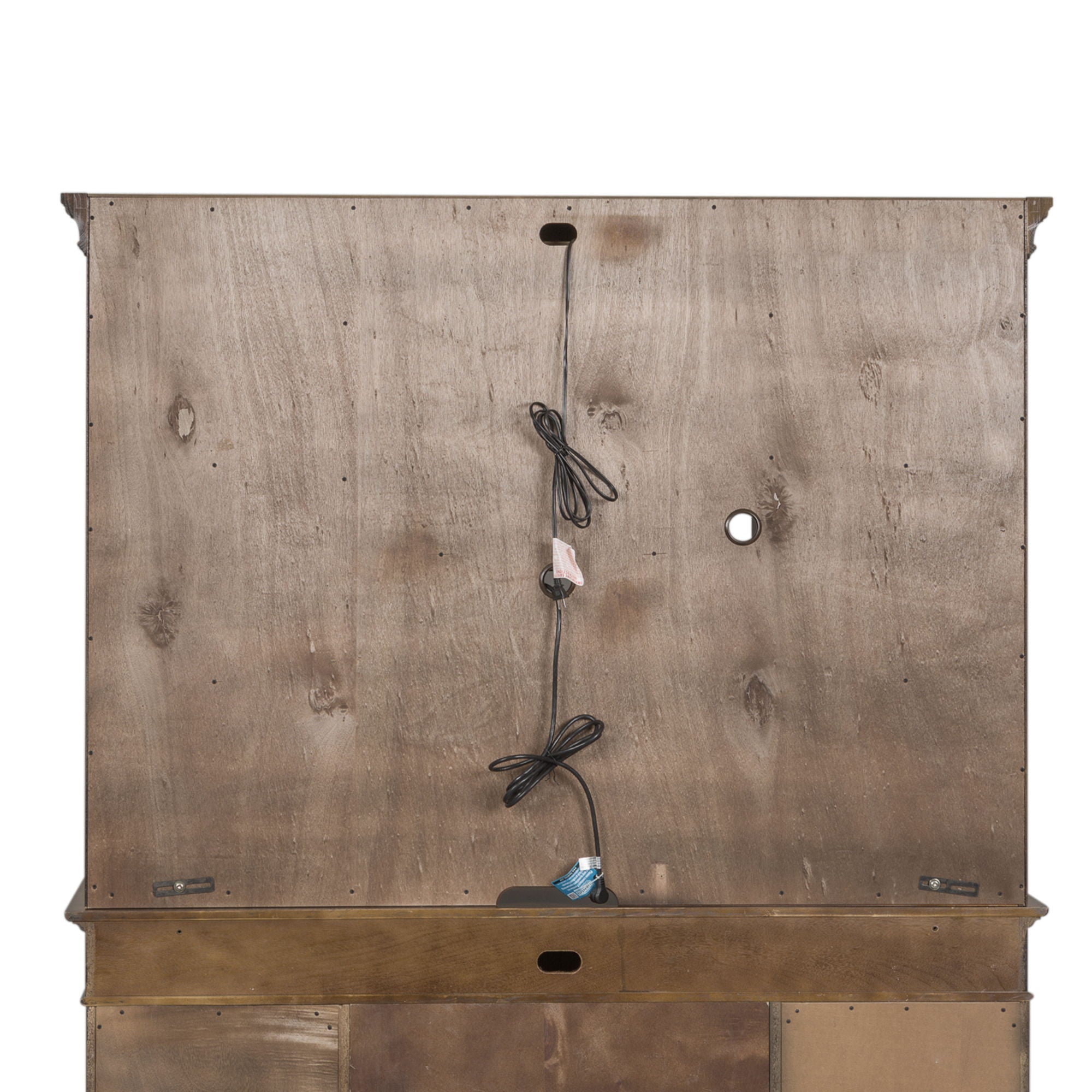 Amelia - Jr Executive Credenza Hutch - Antique Toffee