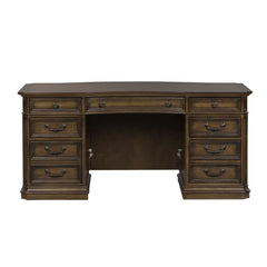 Amelia - Jr Executive Desk Base - Antique Toffee