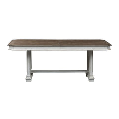 Abbey Park - Trestle Table - Antique White