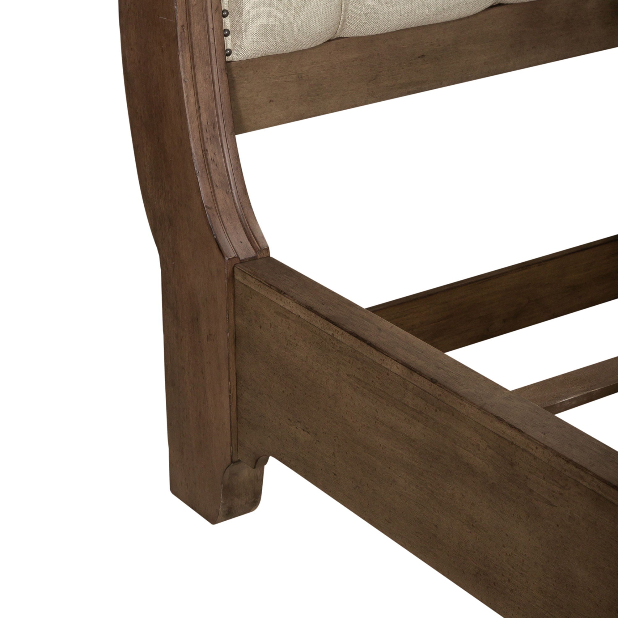 Americana Farmhouse - Sleigh Bed Rails - Dusty Taupe