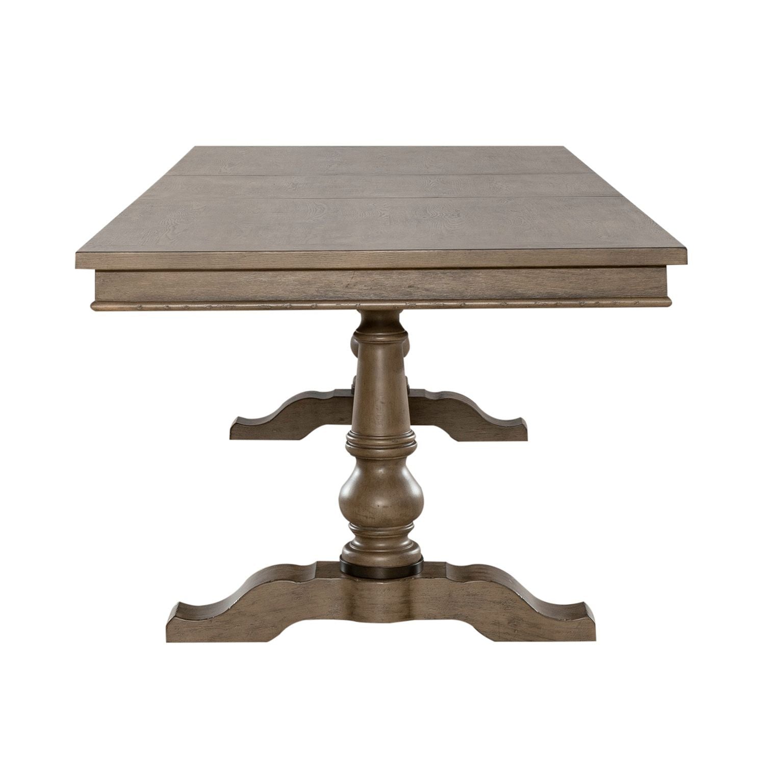 Americana Farmhouse - Trestle Table Top - Dusty Taupe