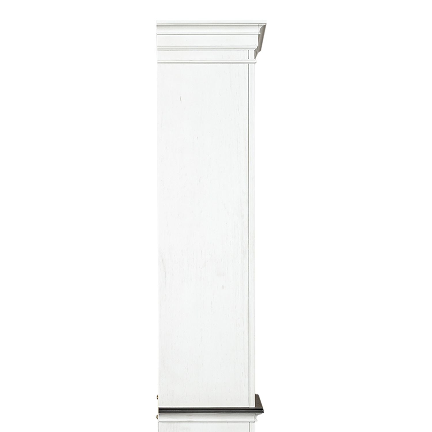 Allyson Park - Left Pier Top - Wirebrushed White / Charcoal