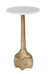 Alvarez - Accent Table - Brass