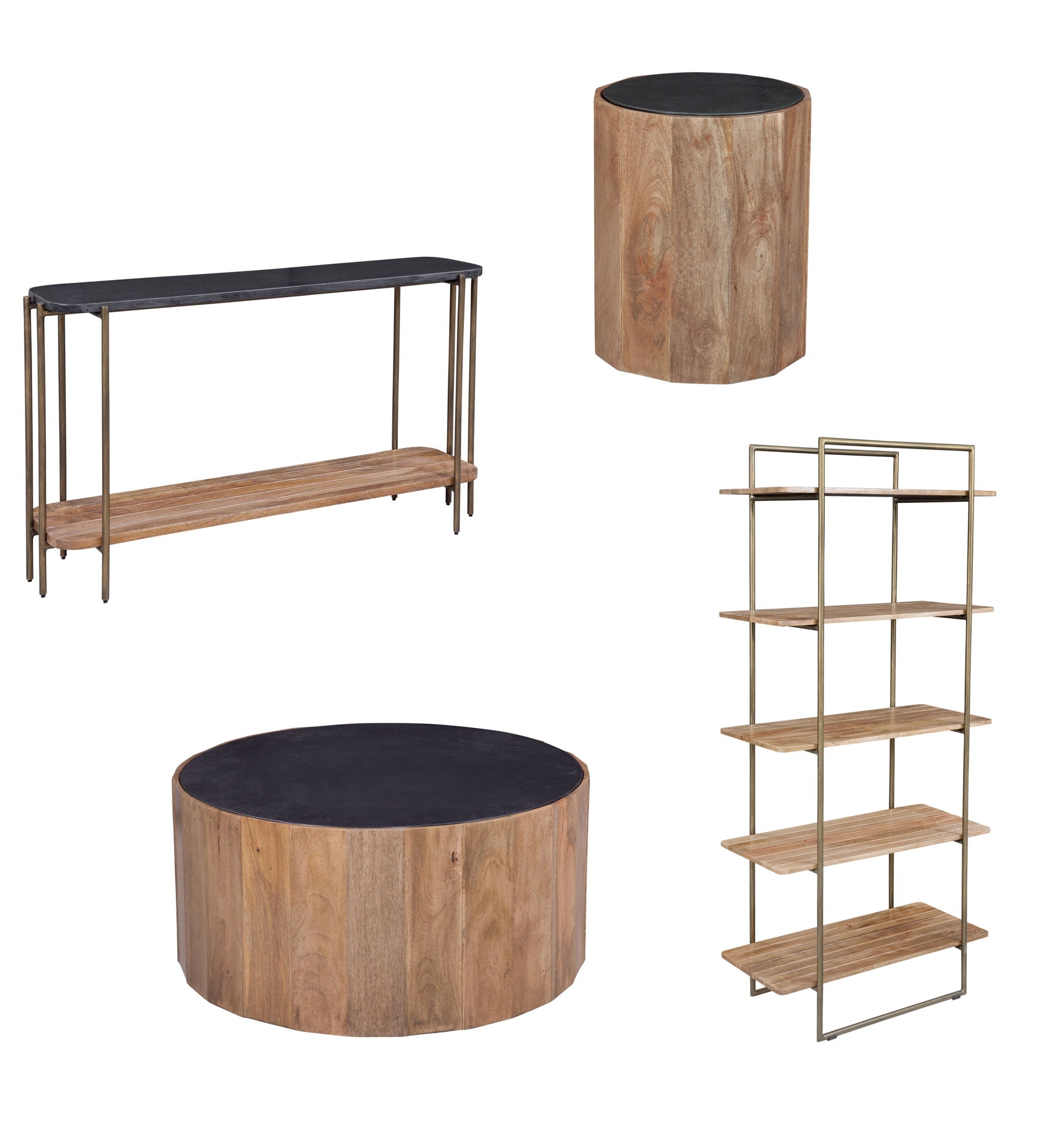 Adrienne - Cocktail Table - Light Brown