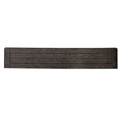 Allyson Park - Hall Table - Wirebrushed White / Charcoal