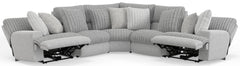 Abraxas - 5 Piece Reclining Sectional
