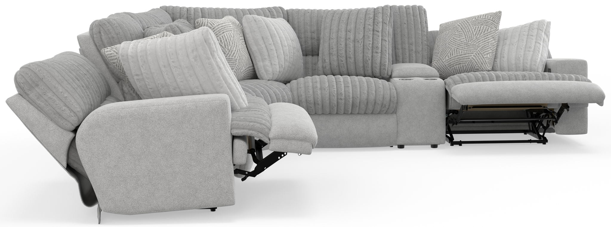 Abraxas - 6 Piece Reclining Sectional