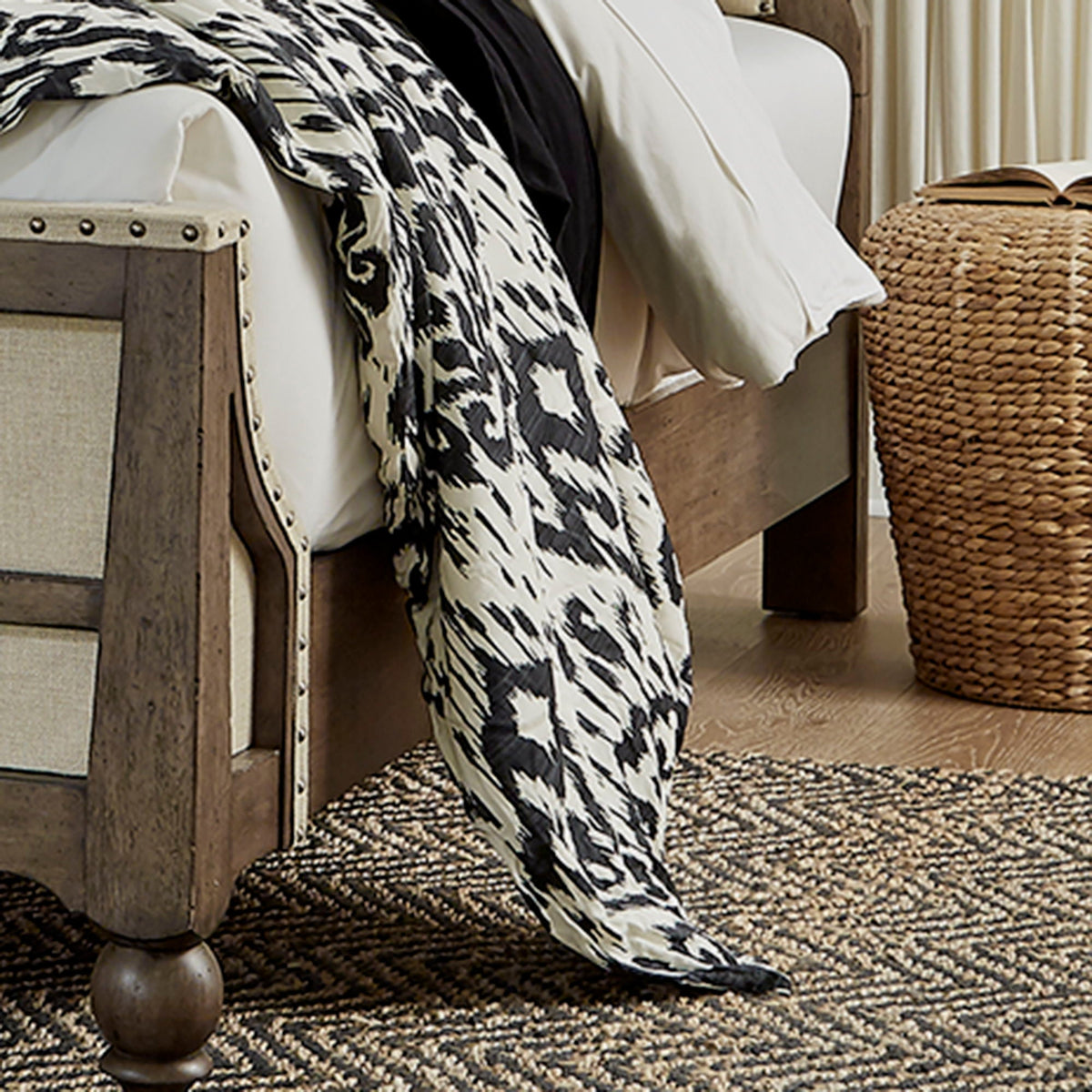 Americana Farmhouse - Shelter Bed Rails - Dusty Taupe