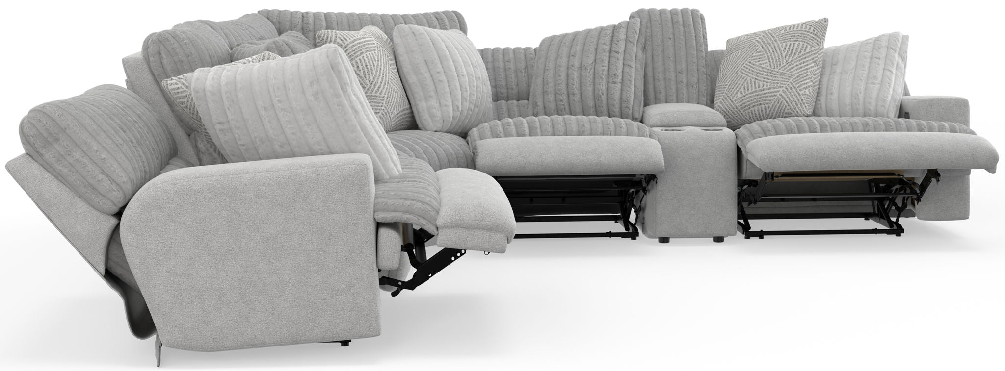 Abraxas - 6 Piece Reclining Sectional