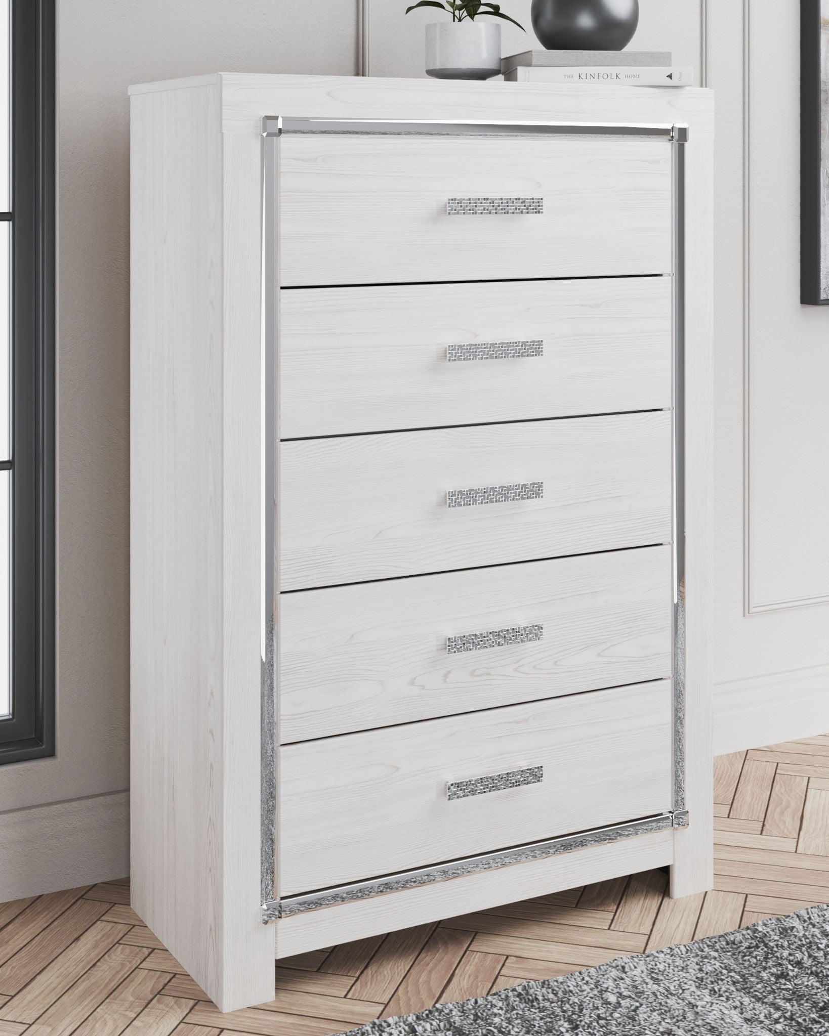 Altyra - Panel Bookcase Bedroom Set