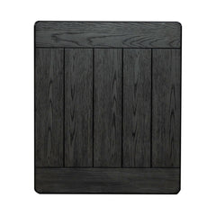 Allyson Park - Drawer End Table - Wirebrushed White / Charcoal