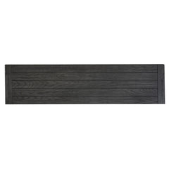 Allyson Park - Entertainment TV Stand - Wirebrushed White / Charcoal