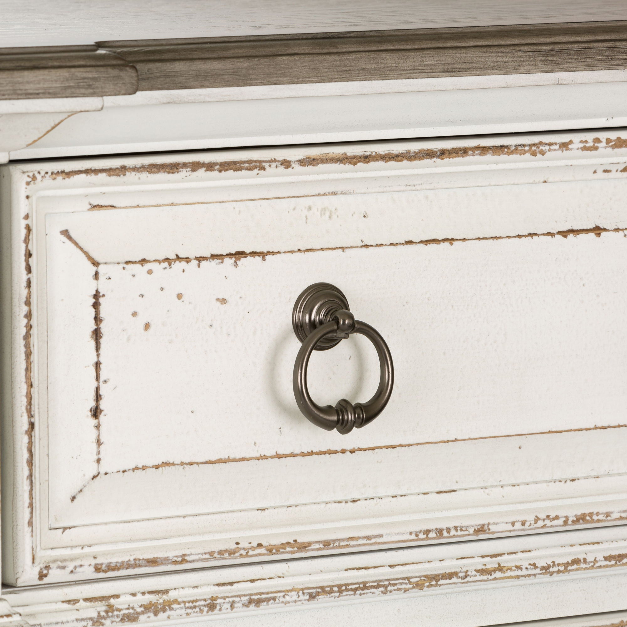 Abbey Park - 5 Drawer Chest - Antique White