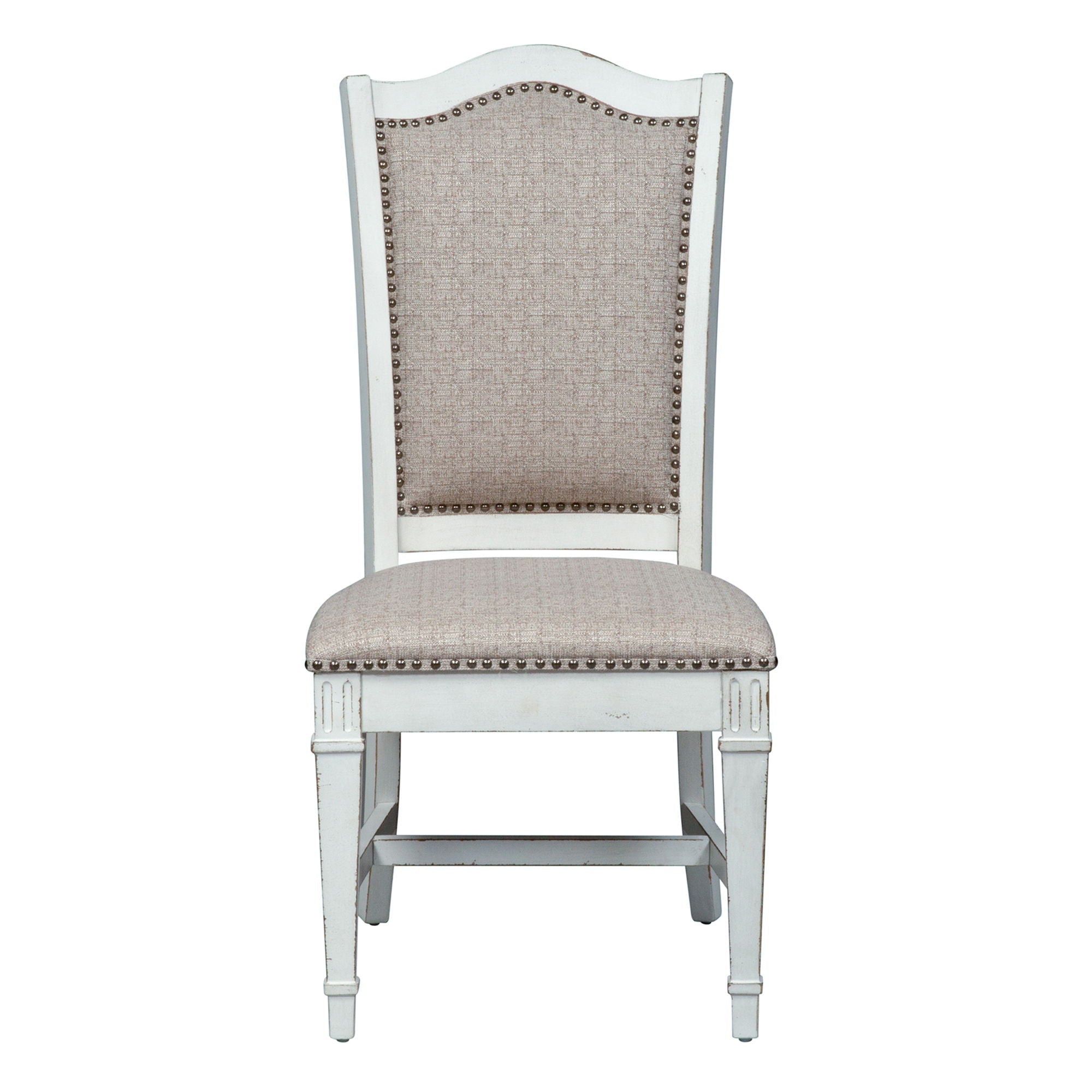 Abbey Park - Upholstered Side Chair - Antique White