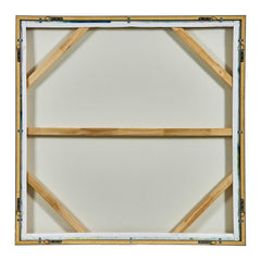 Abstract Reflections - Framed Canvas - Gray