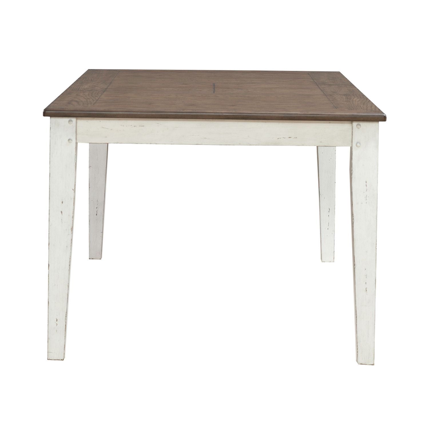 Al Fresco - Rectangular Leg Table - Graphite & Whitestone