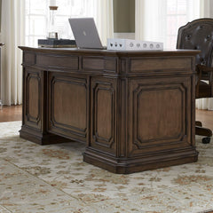 Amelia - Jr Executive Desk Top - Antique Toffee