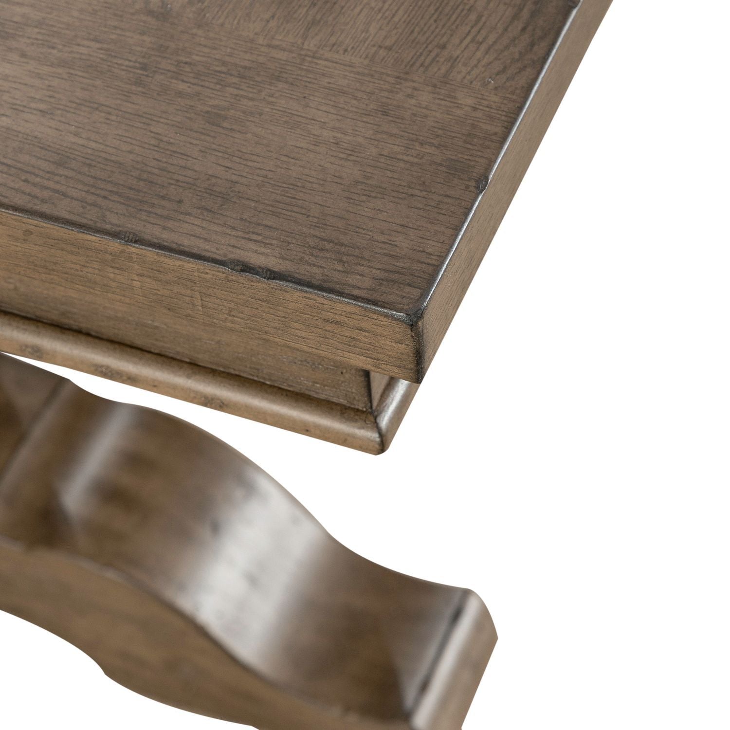 Americana Farmhouse - Trestle Table Base - Dusty Taupe