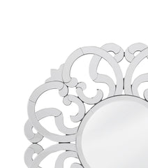 Adventurine - Wall Mirror - White