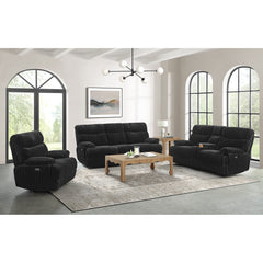 Admiral - Power Motion Recliner - Masis Black