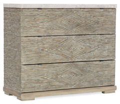 Amani - Three-Drawer Accent Chest - Gray