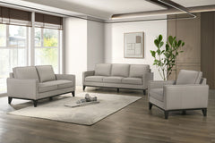 Aaron - Loveseat - Mist Gray