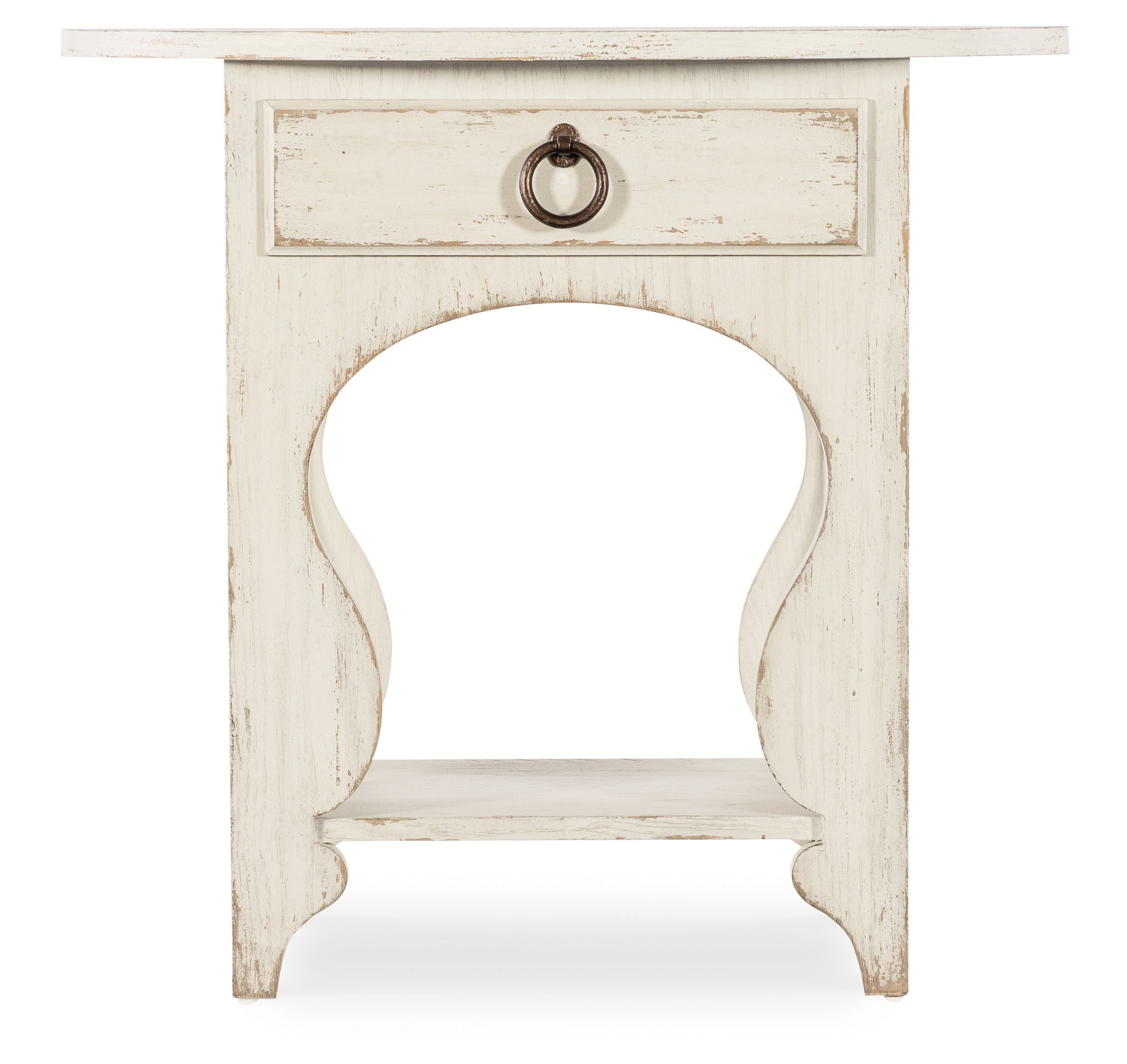 Americana - One-Drawer Oval Nightstand