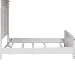 Abbey Park - California King Panel Bed Rails - Antique White
